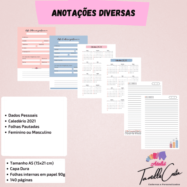 Caderno de Anotações - Image 8