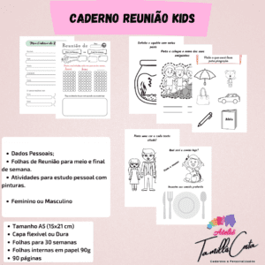 Caderno de Reunião – Infantil