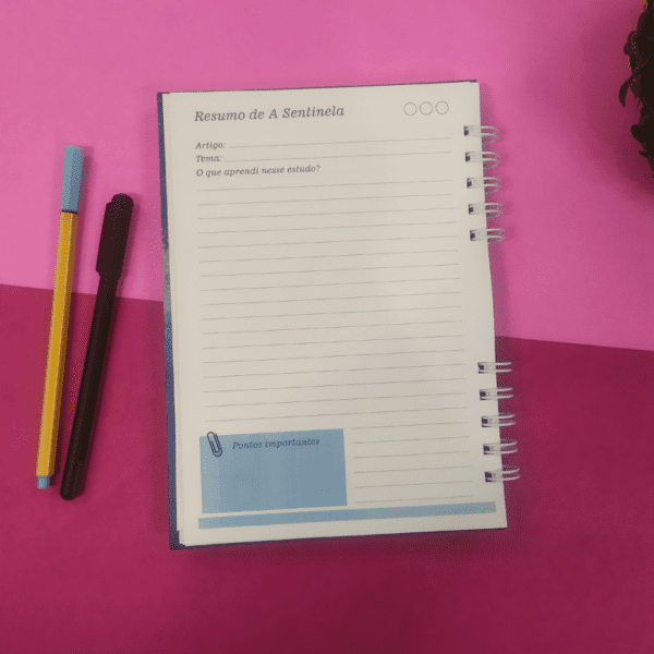 Caderno de Anotações para a Reunião - Image 3