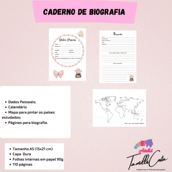 Caderno de Biografia - Image 2