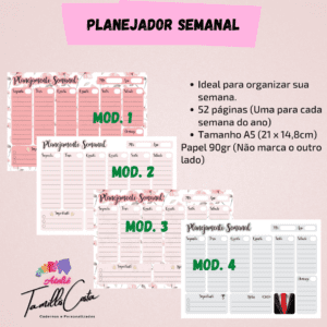 PDF – Planner de Mesa Semanal