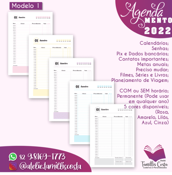 Caderno de Agendamentos 2025 - Image 3