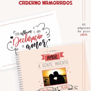 Caderno de Fotos dos Namorados