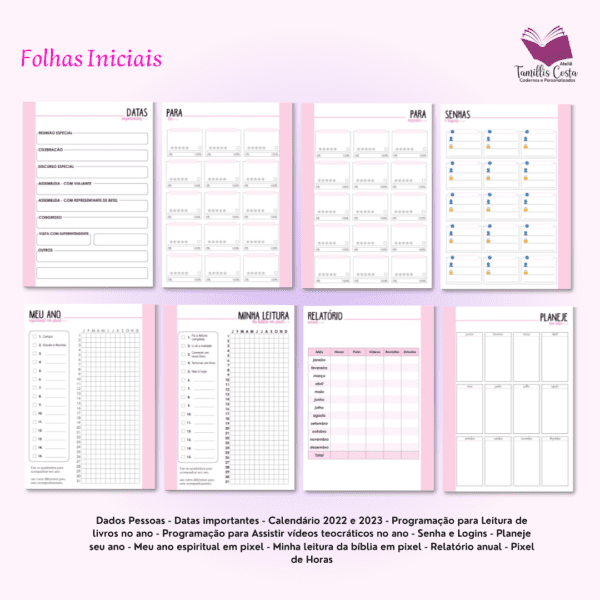 Basic Planner Teocrático (156 páginas) - Image 5