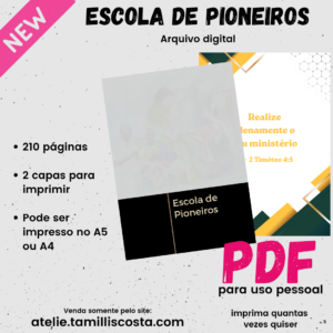 Arquivo PDF – Caderno da Escola de Pioneiros [Masculino]